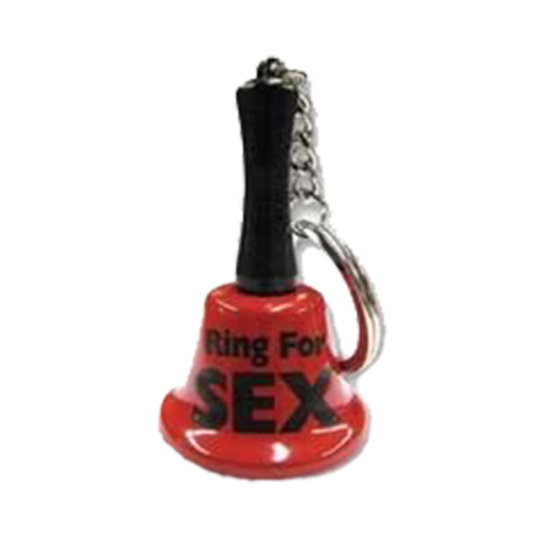 Μπρελόκ με καμπανάκι - Ring for SEX, Ύψος: περ. 4,5 εκ