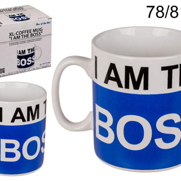 Κεραμική Κούπα I am the Boss- 13 x 11 cm