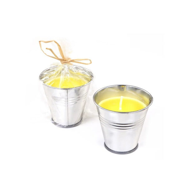 Κερί Citronella σε δοχείο ψευδαργύρου, ca. 6 x 5,8 cm