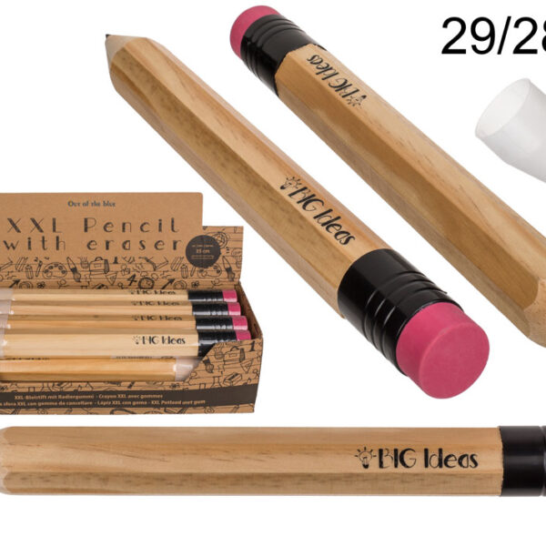 Μεγάλο Μολύβι με Γόμα “Big Ideas”- 35 cm, 1 τμχ.