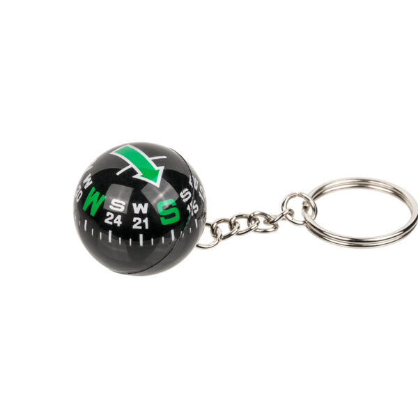 Μεταλλικό μπρελόκ, πυξίδα, 3 cm