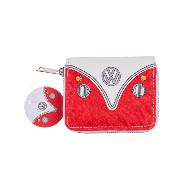 Πορτοφόλι, VW T1 Bus, κόκκινο, 9 x 11 cm