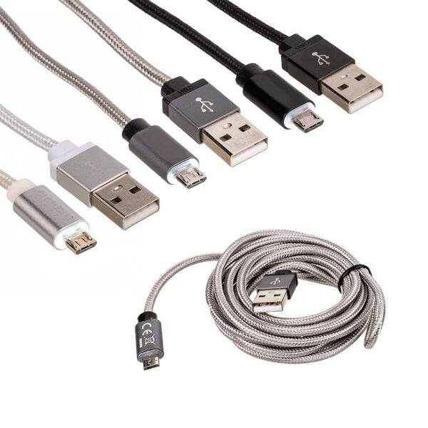 Καλώδιο Φόρτισης (Micro-USB) 2 m GADGET