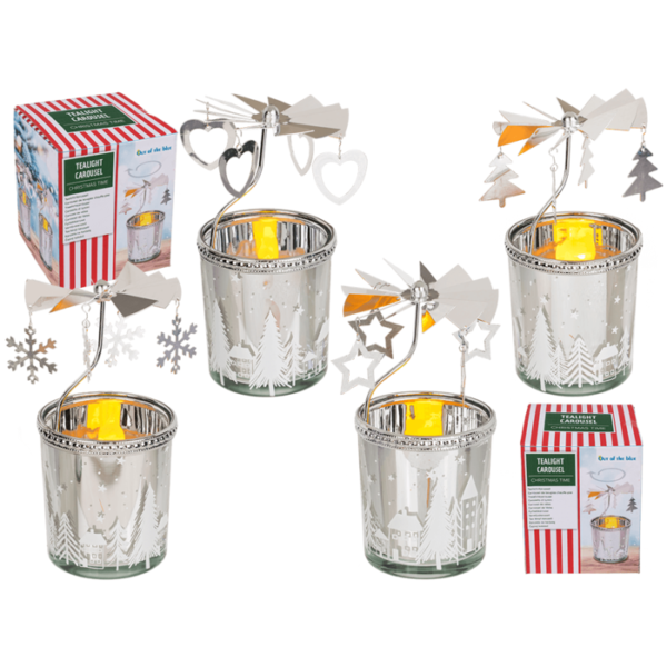 Χριστουγεννιάτικο Καρουσέλ Ρεσώ 10 x 12εκ, σε συσκευασία δώρου CHRISTMAS