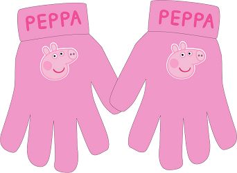 Κοριτσίστικα χειμωνιάτικα γάντια Peppa ONE SIZE