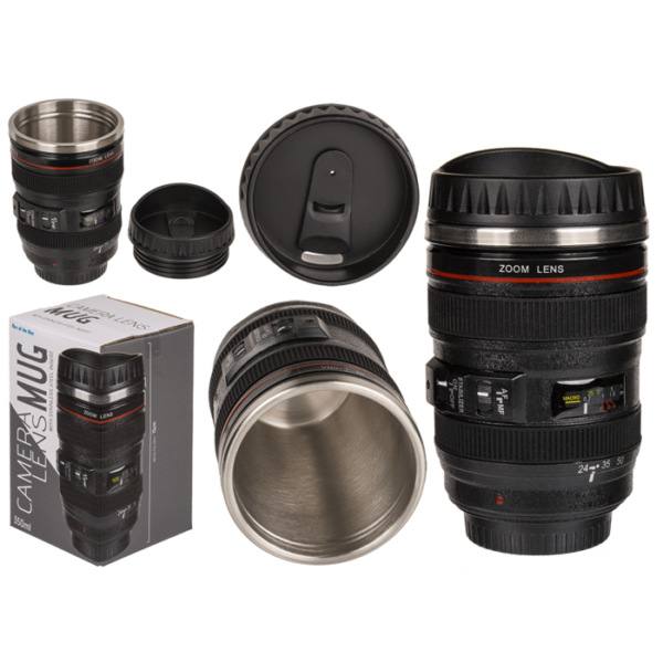 Θερμός Camera, 15 cm 400ml