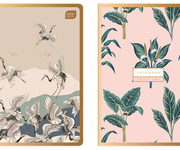 Τετράδιο Α5 Metallic Satin Gold, Ριγέ 80 Φύλλων, 21 x 15 cm, 70 g