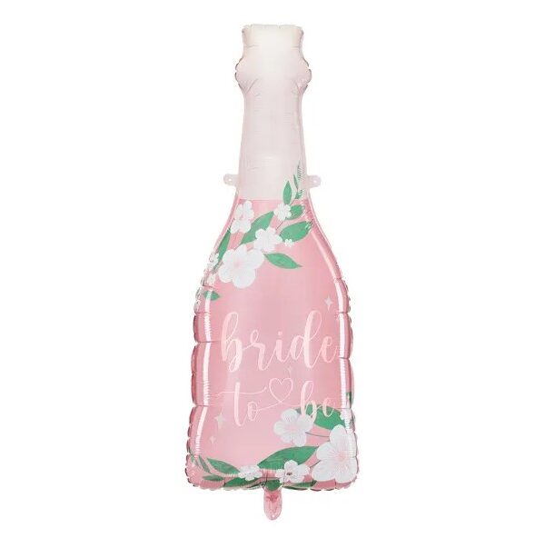 Μπαλόνι από αλουμινόχαρτο Μπουκάλι νύφη, 49,5x108,5 cm, mix