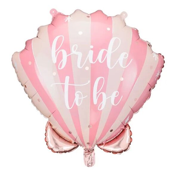 Μπαλόνι από αλουμινόχαρτο Seashell Bride to be, 52x50 cm