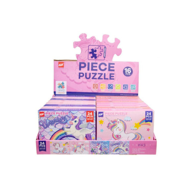 Παζλ 24 Τμχ. Μονόκερος 12X16cm κουτί - 17.5X25cm Puzzle
