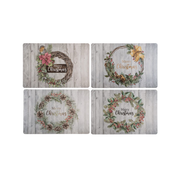 Χριστουγεννιάτικο σουπλά Cottage Christmas, ca. 43, 5 x 28, 5 cm 12τεμ/display CHRISTMAS