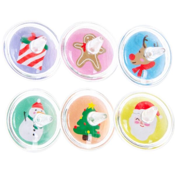 Χριστουγεννιάτικη σβούρα display/12 τεμ. 3.5εκ.