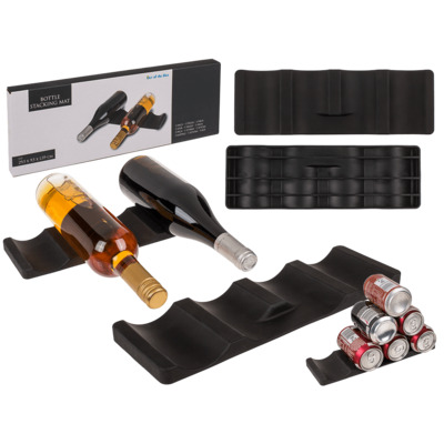 Χαλάκι στοίβαξης μπουκαλιών, 29,5 x 9,5 x 1,5 cm, από σιλικόνη GADGET