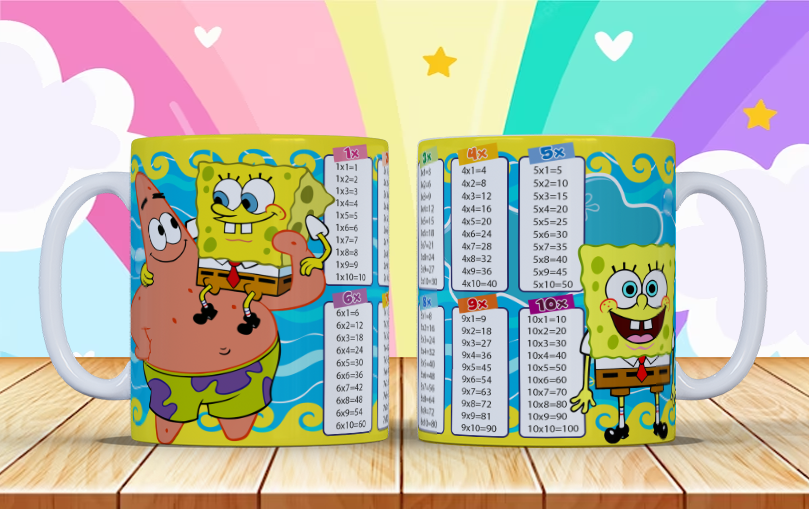 Κούπα Μπομπ σφουγγαράκης OEM με προπαίδεια