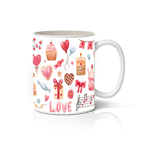 Κούπα Valentine LOVE γλυκά και δώρα