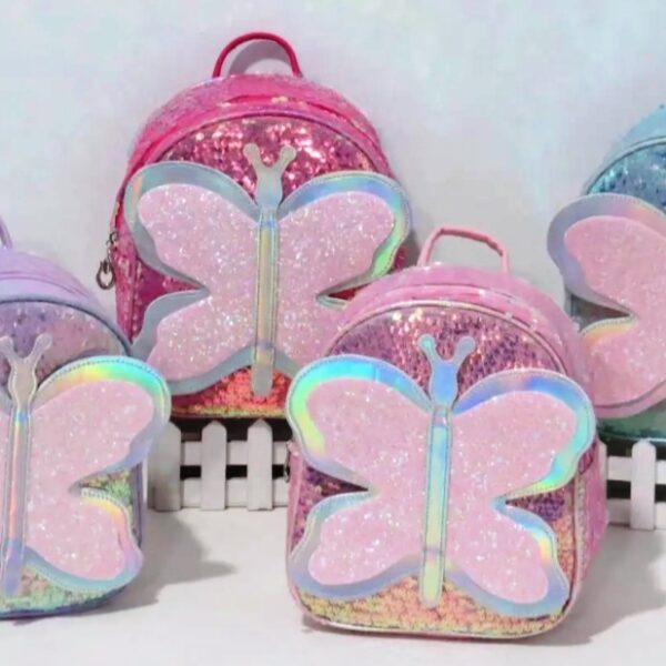 Σακίδιο Πεταλούδα με πούλιες 19*9*22 cm