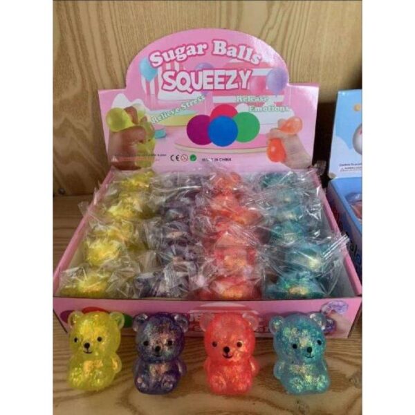 Ζουληχτό Αρκουδάκι 4.5X6Cm