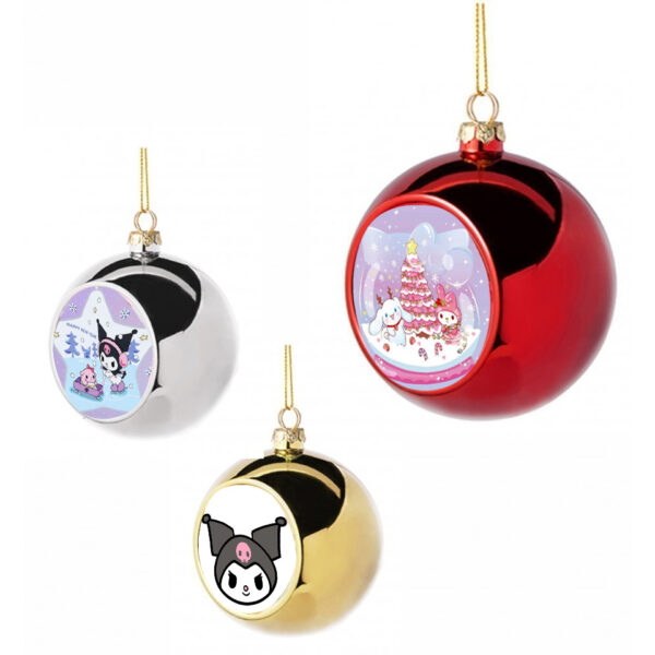 Χριστουγεννιάτικες μπάλες X-MAS με φωτογραφίες kur-omi CHRISTMAS