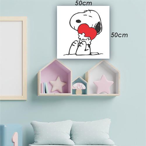 Αυτοκόλλητο Σνουπ 50X50CM