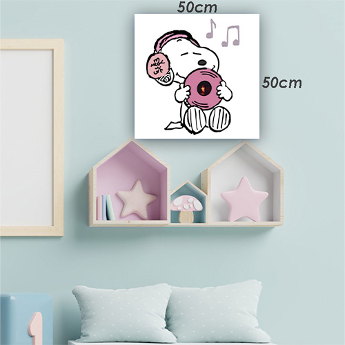 Αυτοκόλλητο Σνουπ 50X50CM