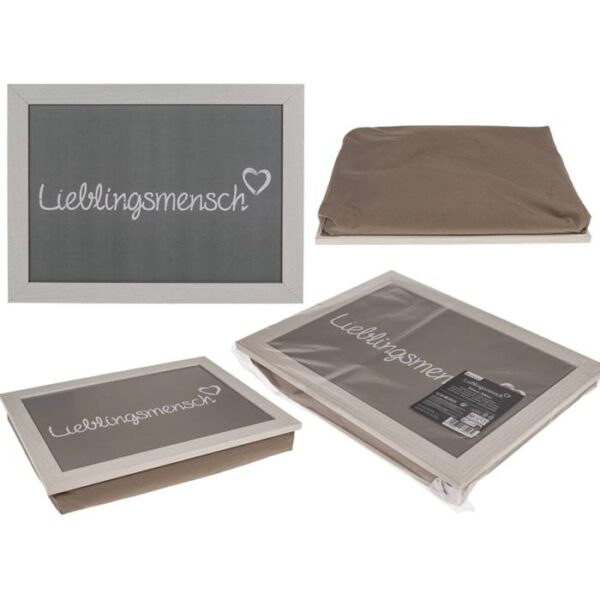 Μαξιλάρι Δίσκος ξύλινος Αγαπημένο πρόσωπο 43 x 32, 5 εκ