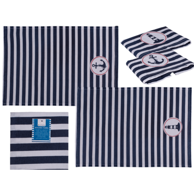 Πετσέτα χεριών Traditional Maritime, 40 x 60 cm, 100% βαμβάκι