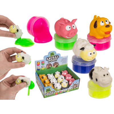 Χλαπάτσα Poop Animals, περίπου. 4 x 5 cm