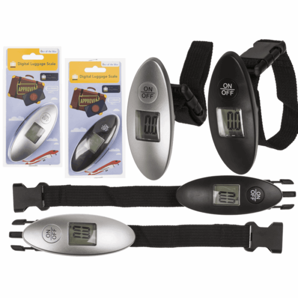 Ψηφιακή ζυγαριά αποσκευών, έως 40 κιλά, οθόνη LCD, 10 x 4 cm, 1 x μπατ. CR2032 GADGET