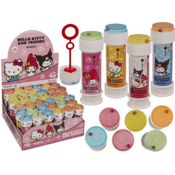 Σαπουνόφουσκες με παζλ, Hello Kitty, 60 ml, 36/display