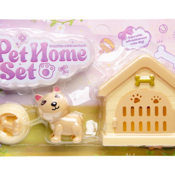 Παιχνίδι Σκυλάκι με Σπιτάκι και αξεσουάρ 17,5X20,5X5,5Cm