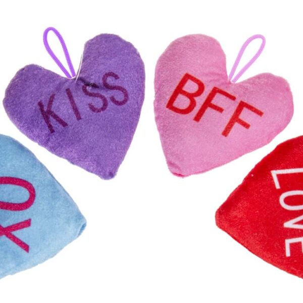 Λούτρινη εξαιρετικά μαλακή Καρδιά 12Χ13cm