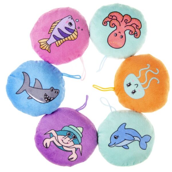 Λούτρινο εξαιρετικά μαλακό Ζωάκια της Θάλασσας 10cm