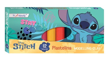 Stitch Πλαστελίνη 12col