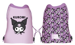 Σακίδιο με Κορδόνι Kuromi - Βιολετί