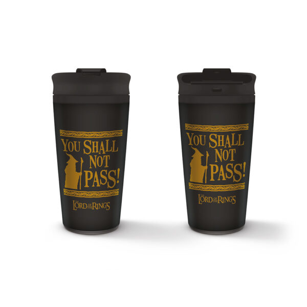 The Lord Of The Rings (You Shall Not Pass) Metal Travel Mug