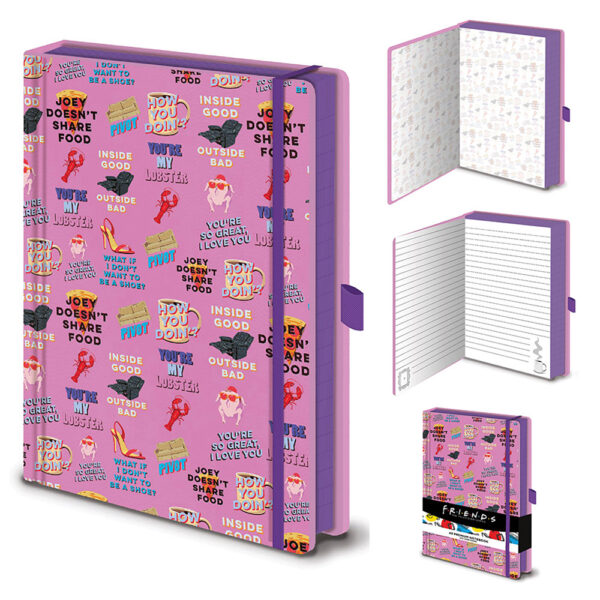 Friends A5 Premium Notebook Licensed
