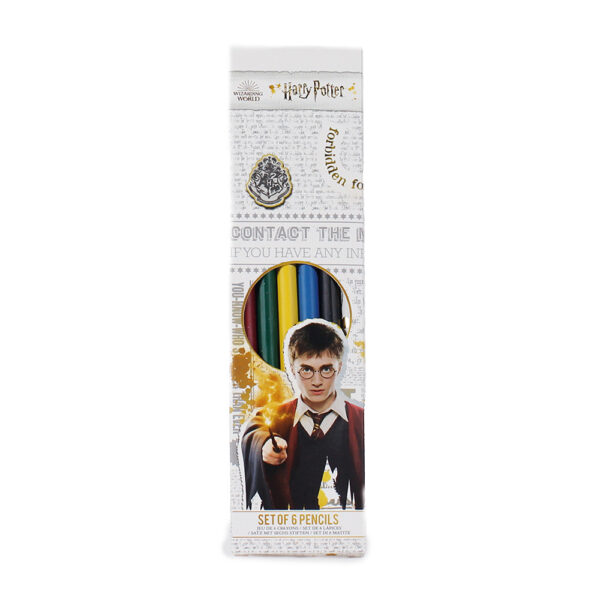 Harry Potter (House Pride)- Pencils Set Of 6 Licensed