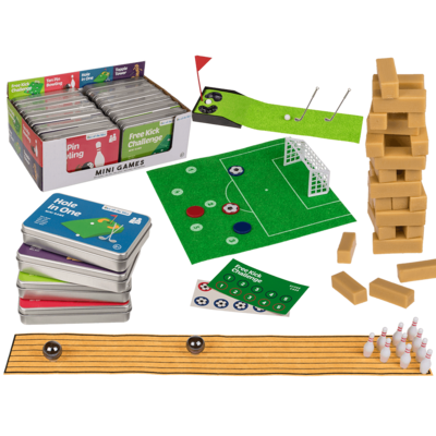 Mini Games σε Κουτί 12Χ8 εκ.