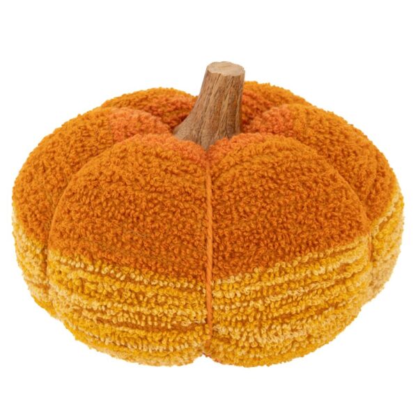 Πορτοκαλι Υφασματινη Κολοκυθα 18Χ18Χ12Εκ Halloween