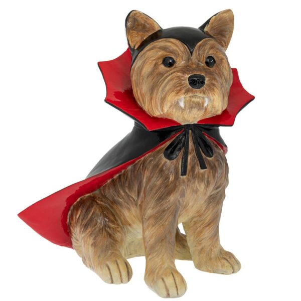 Πολυρεζιν Φιγουρα Σκυλου Vampire 25Χ27Χ36Εκ Halloween