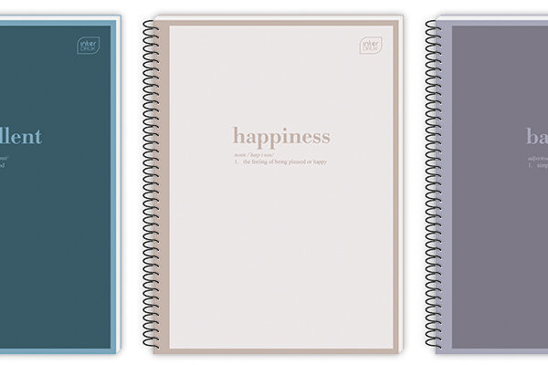 Σπιράλ Τετράδιο A4 80 σελίδες (=) 70g Hybrid Words