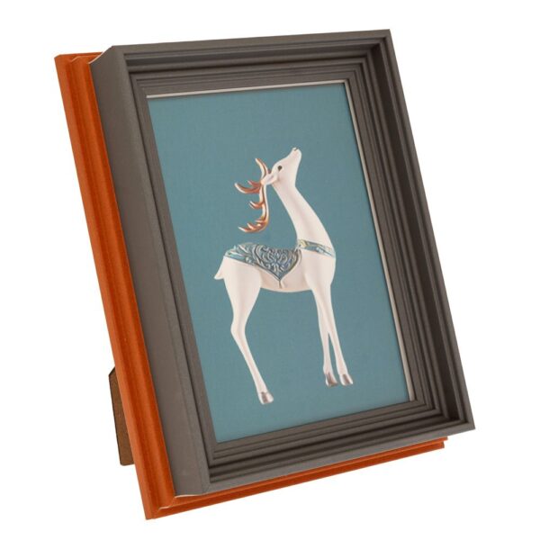 ΡΝ ΓΚΡΙ ΚΟΡΝΙΖΑ ΜΕ ΚΑΦΕ ΠΕΡΙΒΛΗΜΑ 13Χ18ΕΚ