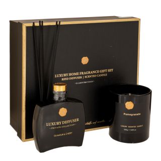 ΣΕΤ/2 ΜΑΥΡΟ ΑΡΩΜΑΤΙΚΟ ΧΩΡΟΥ ΜΕ ΣΤΙΚ 200ml & ΚΕΡΙ 100gr ΣΕ ΣΥΣΚΕΥΑΣΙΑ ΠΟΛΥΤΕΛΕΙΑΣ ΑΡΩΜΑΤΙΚΑ