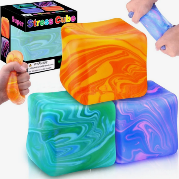 Antistress Squeeze Cube