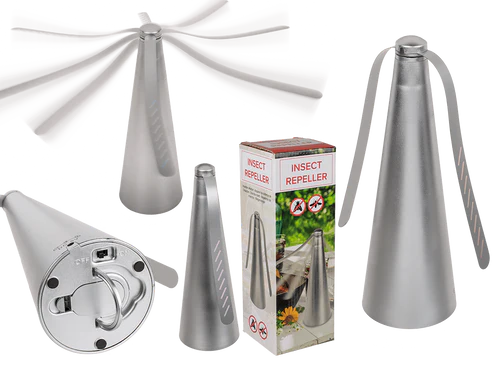 Απωθητής Κουνουπιών-Μυγών,  8 x 25 cm, λειτουργει με 2 Μπαταρίες ΑΑ & USB θυρα