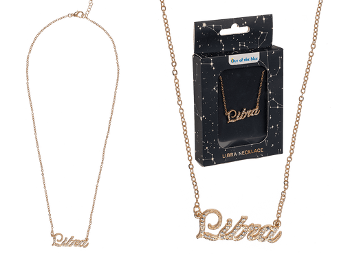 Κολιέ 48 cm Ζώδια,  Ζυγός ΚΟΣΜΗΜΑΤΑ.