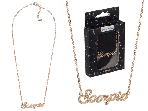Κολιέ 48 cm Ζώδια, Σκορπιός ΚΟΣΜΗΜΑΤΑ.