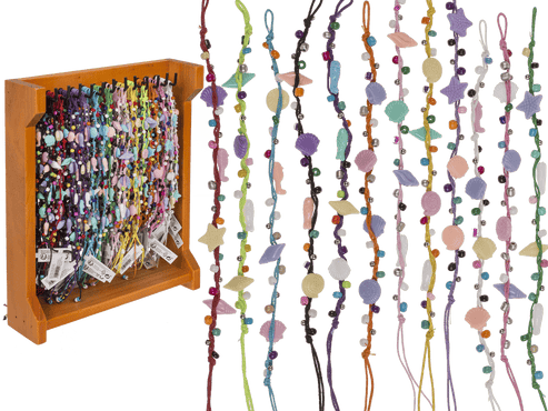 Υφασμάτινο Βραχιόλι, Ocean Vibes 80% cotton, 20% polyester ΚΟΣΜΗΜΑΤΑ.