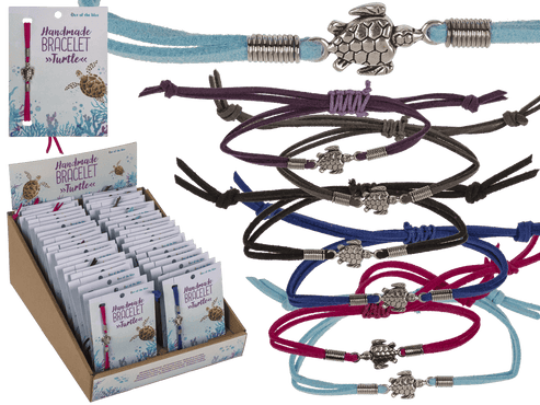 Βραχιόλι από δερματίνη Turtle ΚΟΣΜΗΜΑΤΑ.